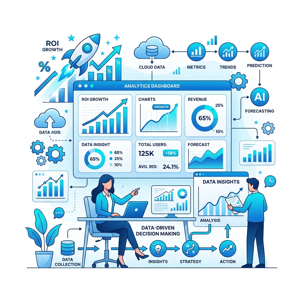 Data-Driven Digital Marketing Analytics in Lahore