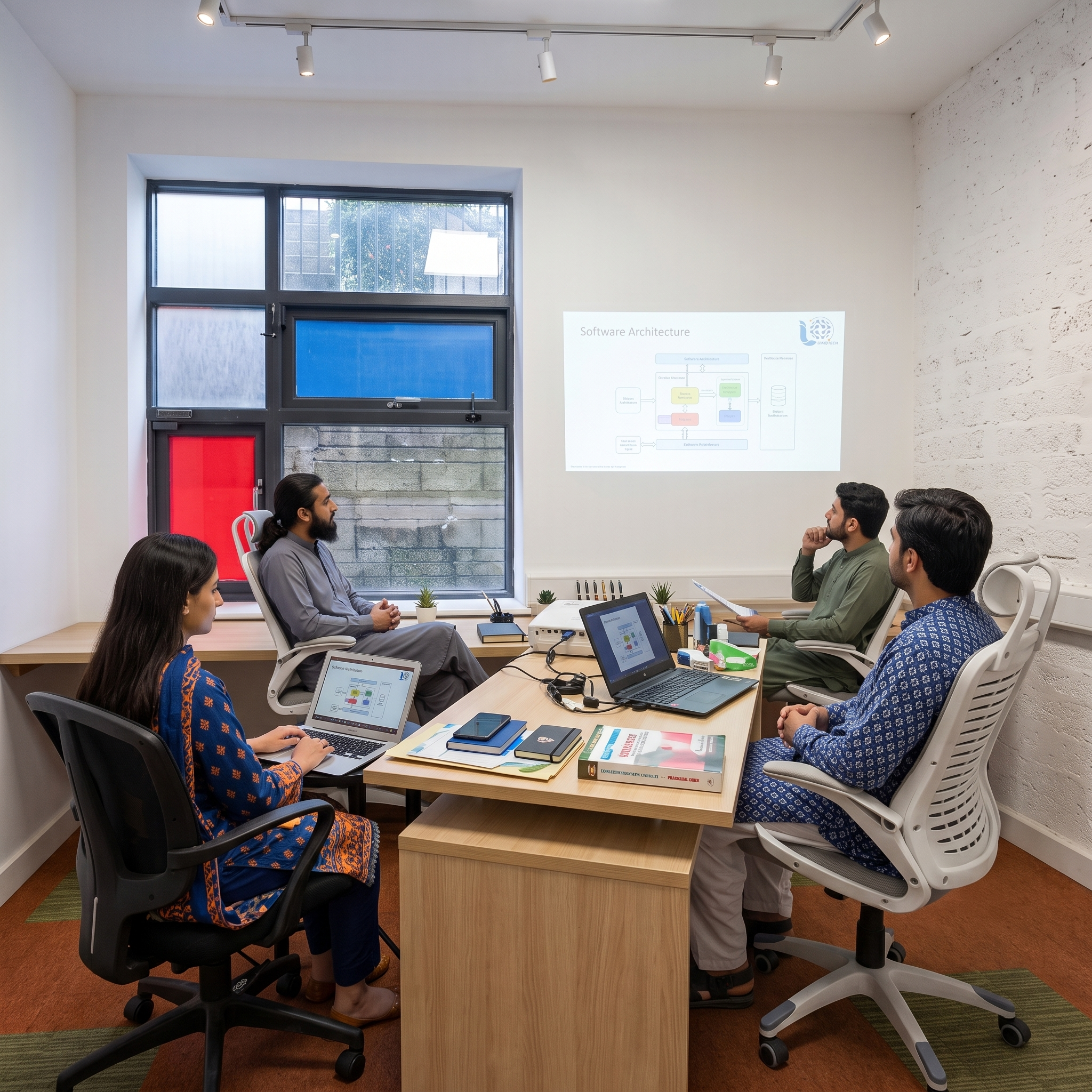 UfaqTech team — Bahawalpur, Pakistan office